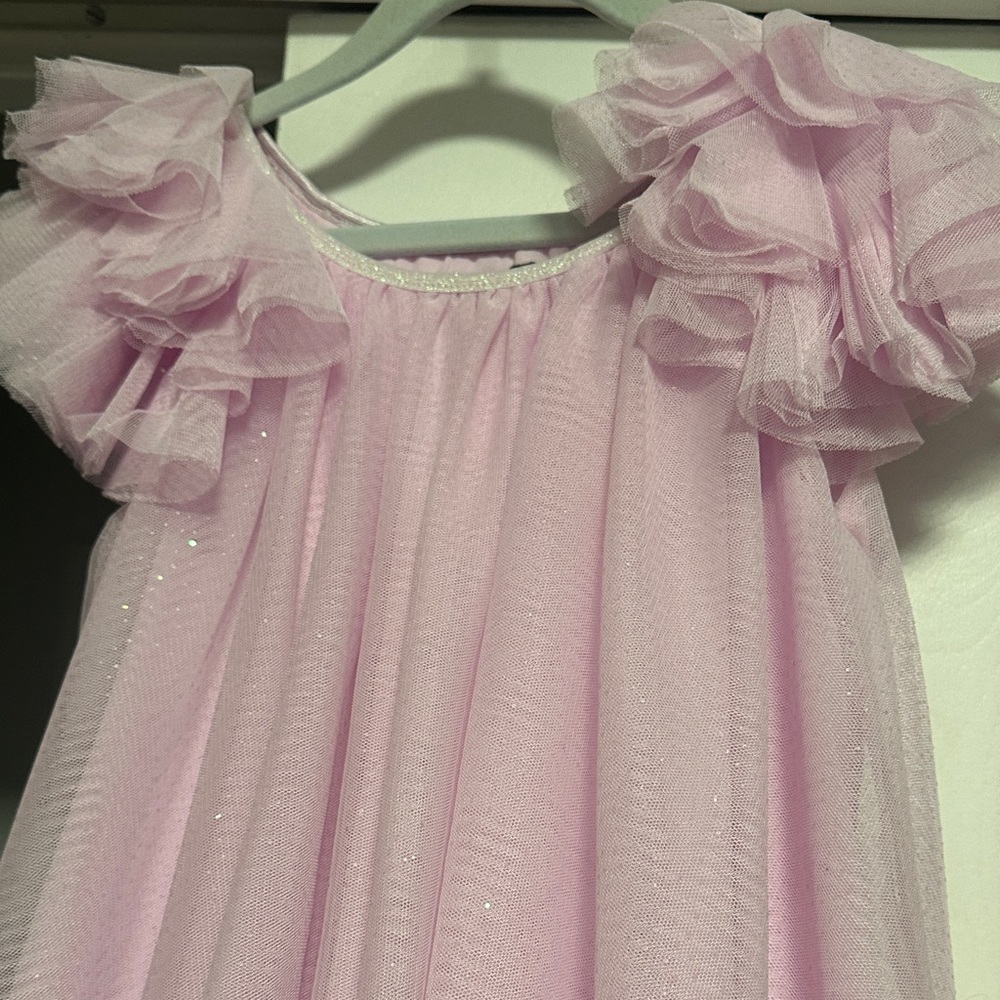 Zunie Pink Glittery girls dress size 7 - Picture 4 of 4